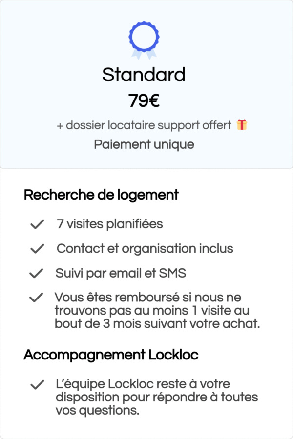 Pack Standard – 7 visites organisées